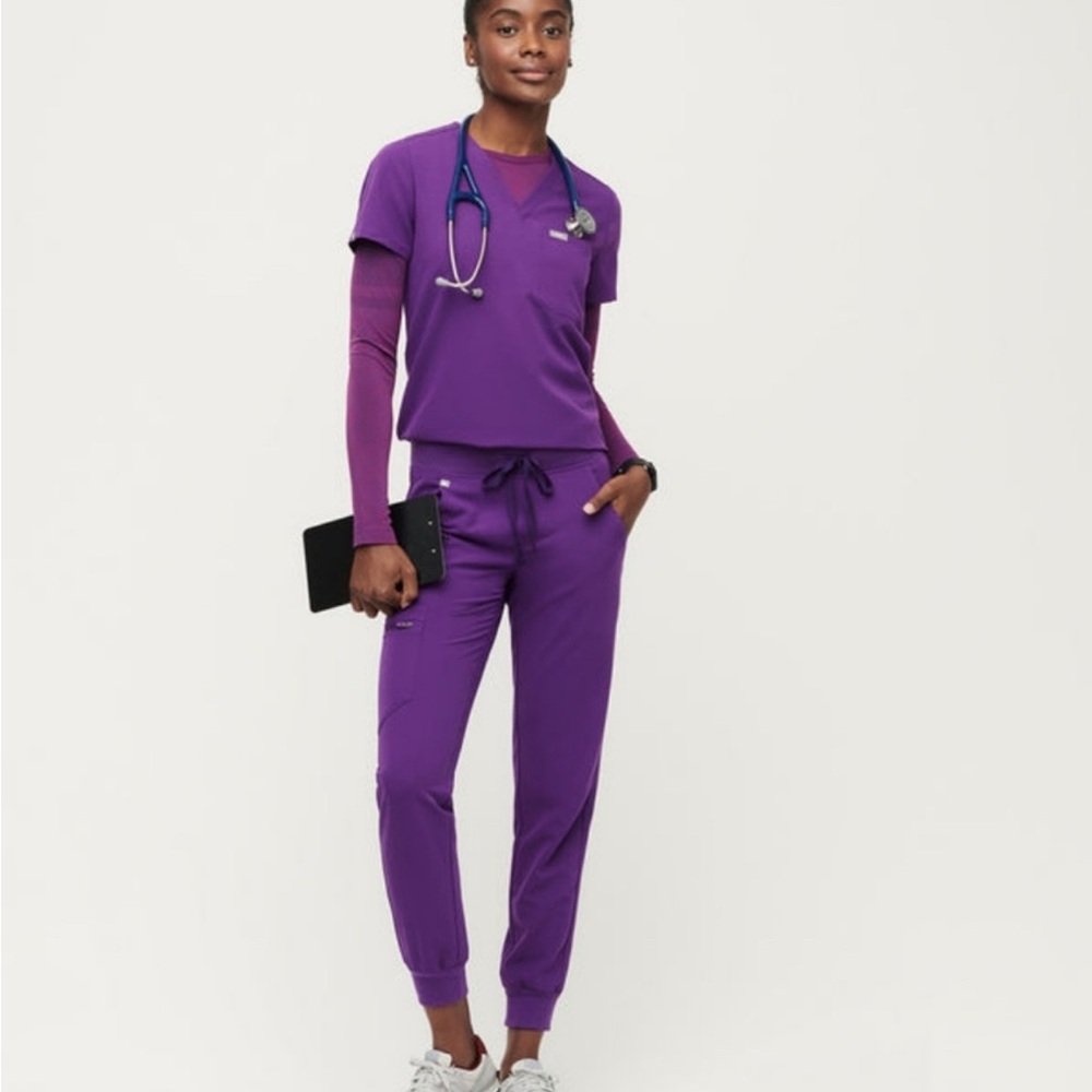 Figs digital grape scrub set XS/SP